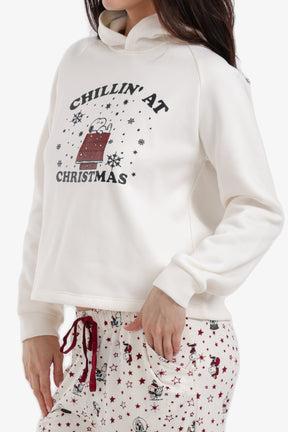 Long Sleeve Hooded Pyjama Set