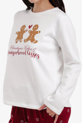 Gingerbread Print Pyjama Set