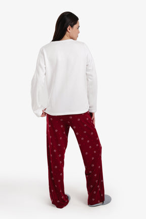 Gingerbread Print Pyjama Set