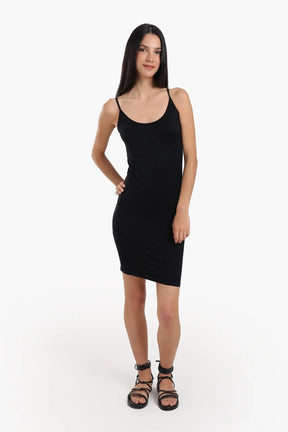 Round Neck Cami Short Dress
