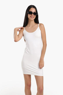 Round Neck Cami Short Dress