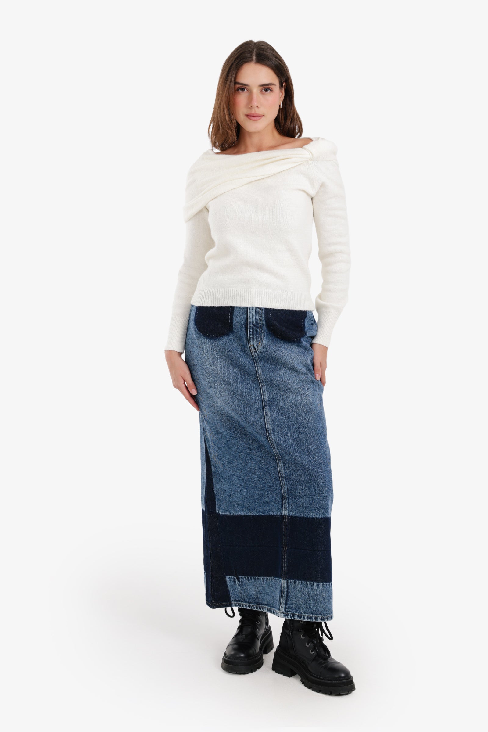 Classic Cowl Neck Pullover