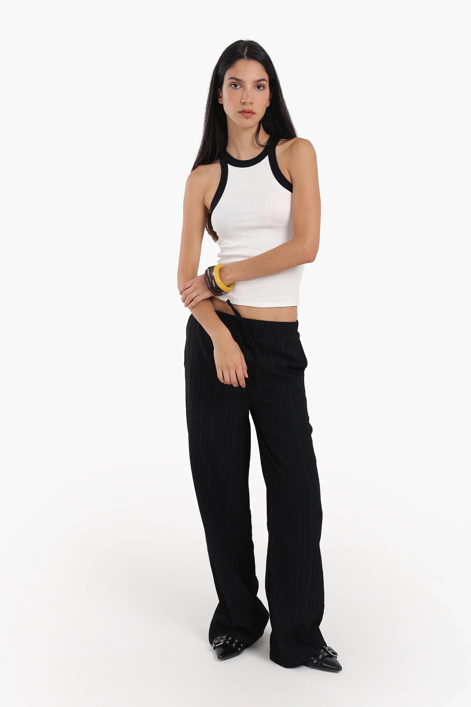 Soft Rib Racer Top