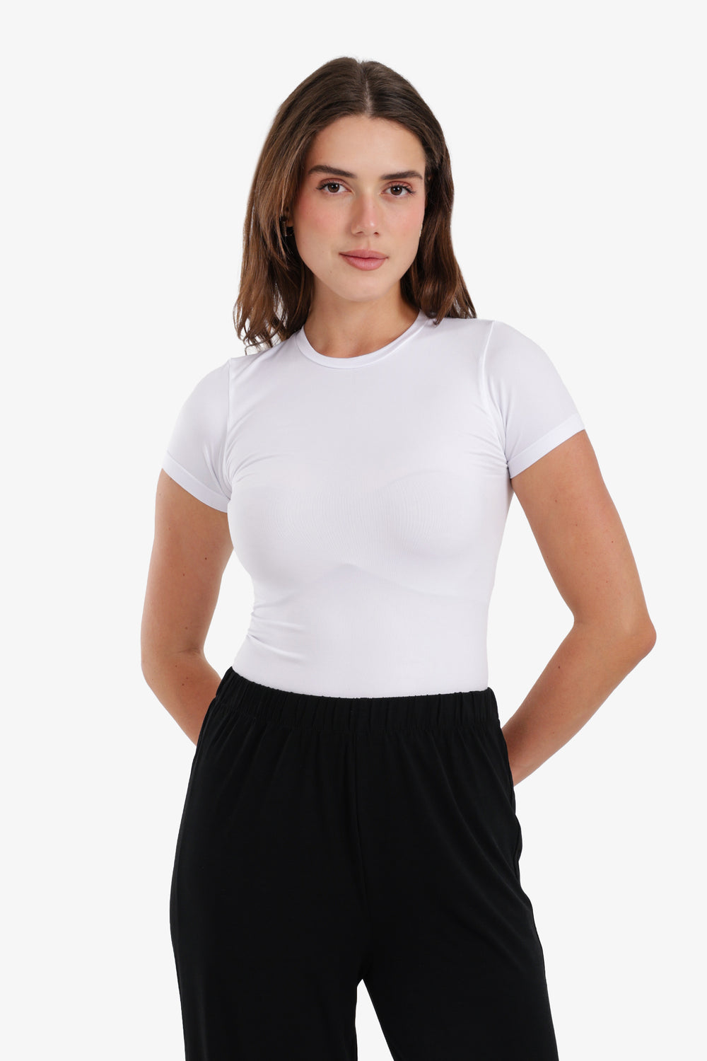 Round Neck Basic Top