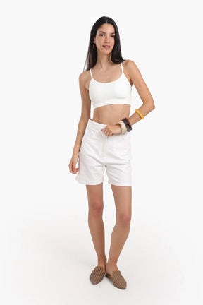 Plunge Round Neck Soft Bra