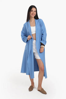 Flowing Polyester Kimono
