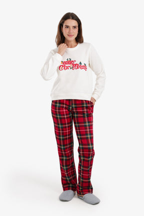 Christmas Plaid Pyjama Set