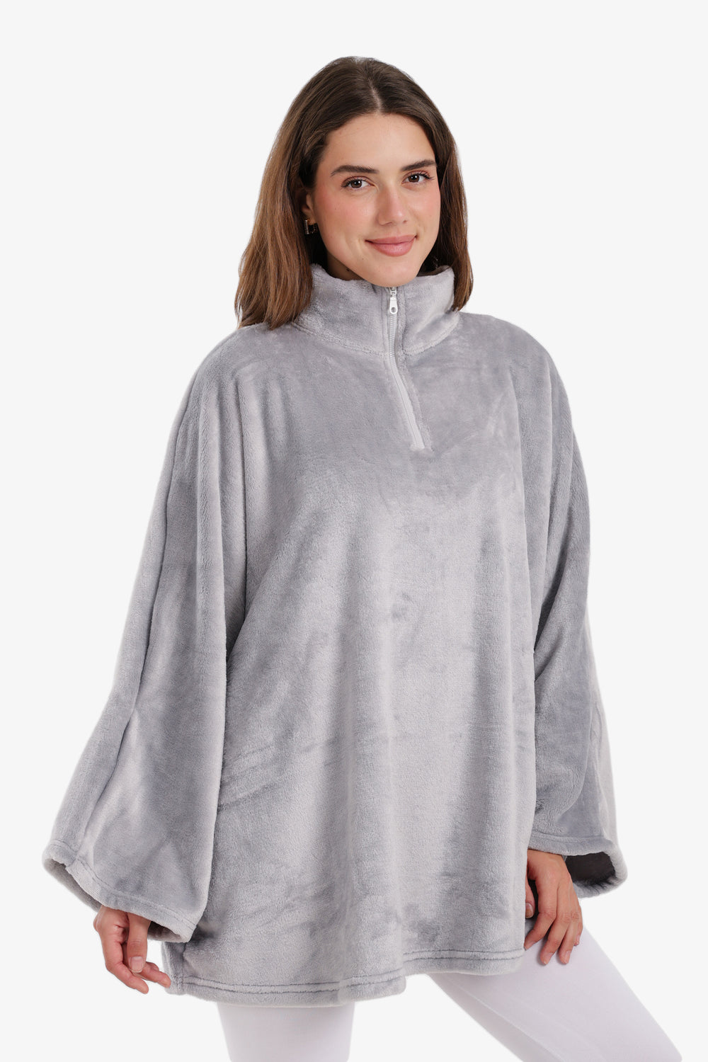 Velvet Poncho Wearable Blanket