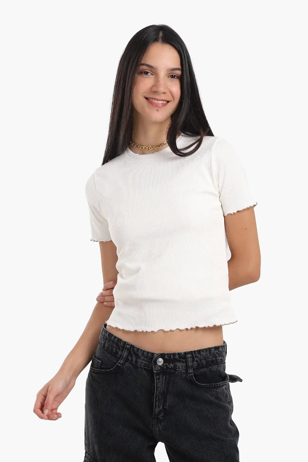 Top with Colored Edges