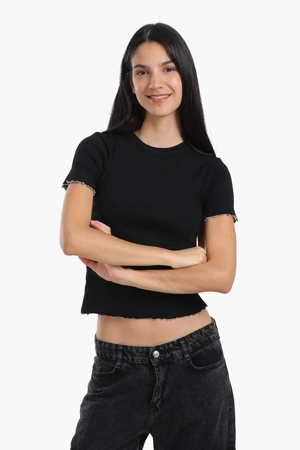 Top with Colored Edges