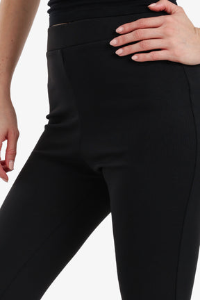 Split-Hem Flare Pants