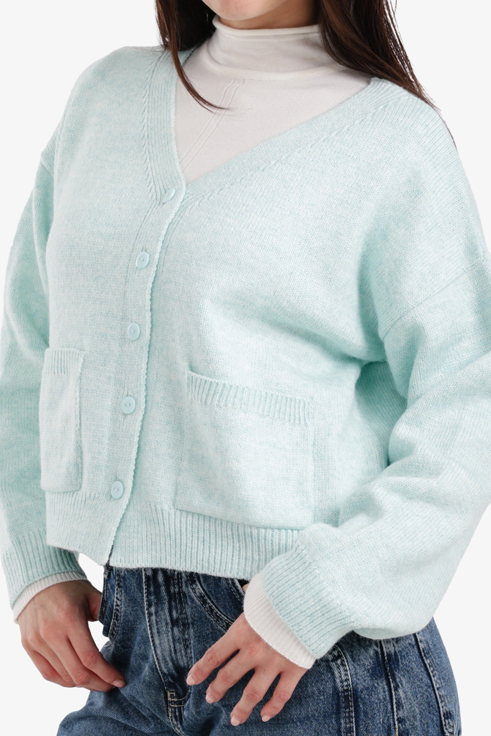 كارديجان بأزرار أمامية