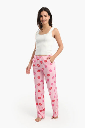 Printed Lips Pyjama Pants