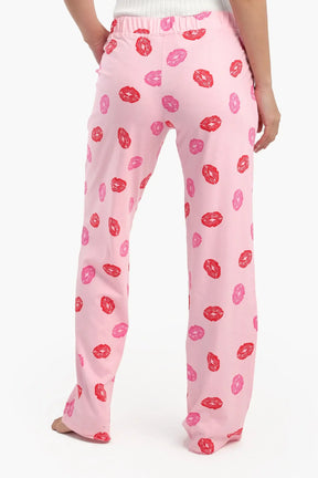 Printed Lips Pyjama Pants