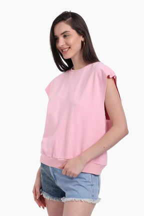 Open-Back Lounge Sweatshirt