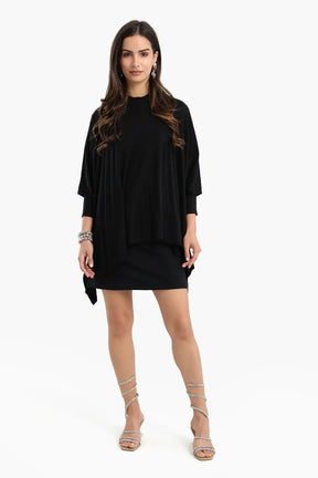 Asymmetrical Lounge Poncho