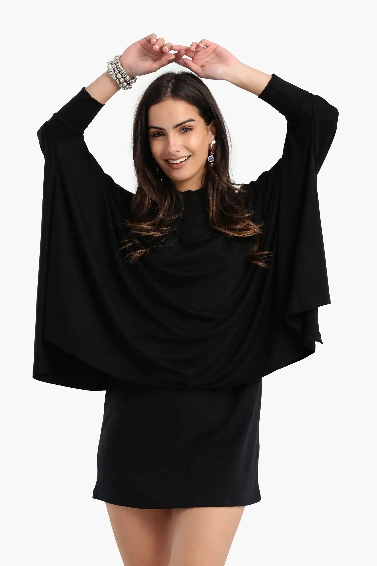 Asymmetrical Lounge Poncho