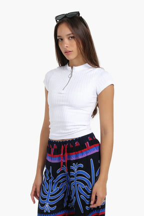 Seamless Half Zip Top