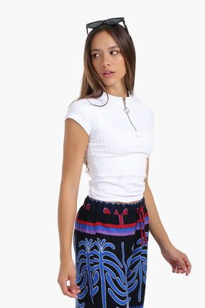 Seamless Half Zip Top
