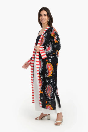 Colored Viscose Kimono