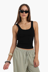 Ribbed Crop Top