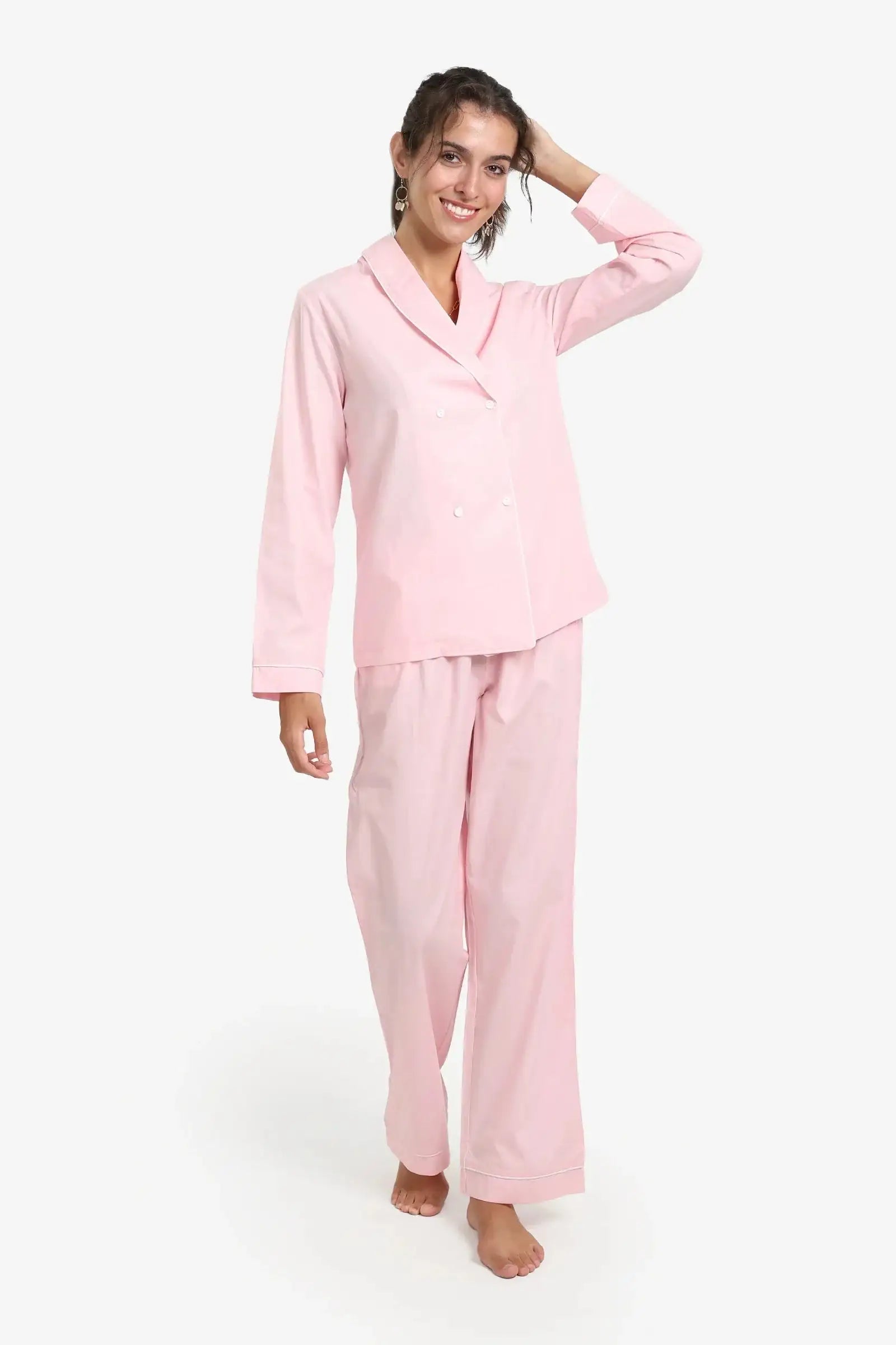 Double-Breasted Pyjama Set
