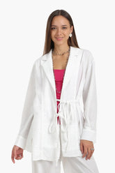 Flowy Wrap Cardigan Top