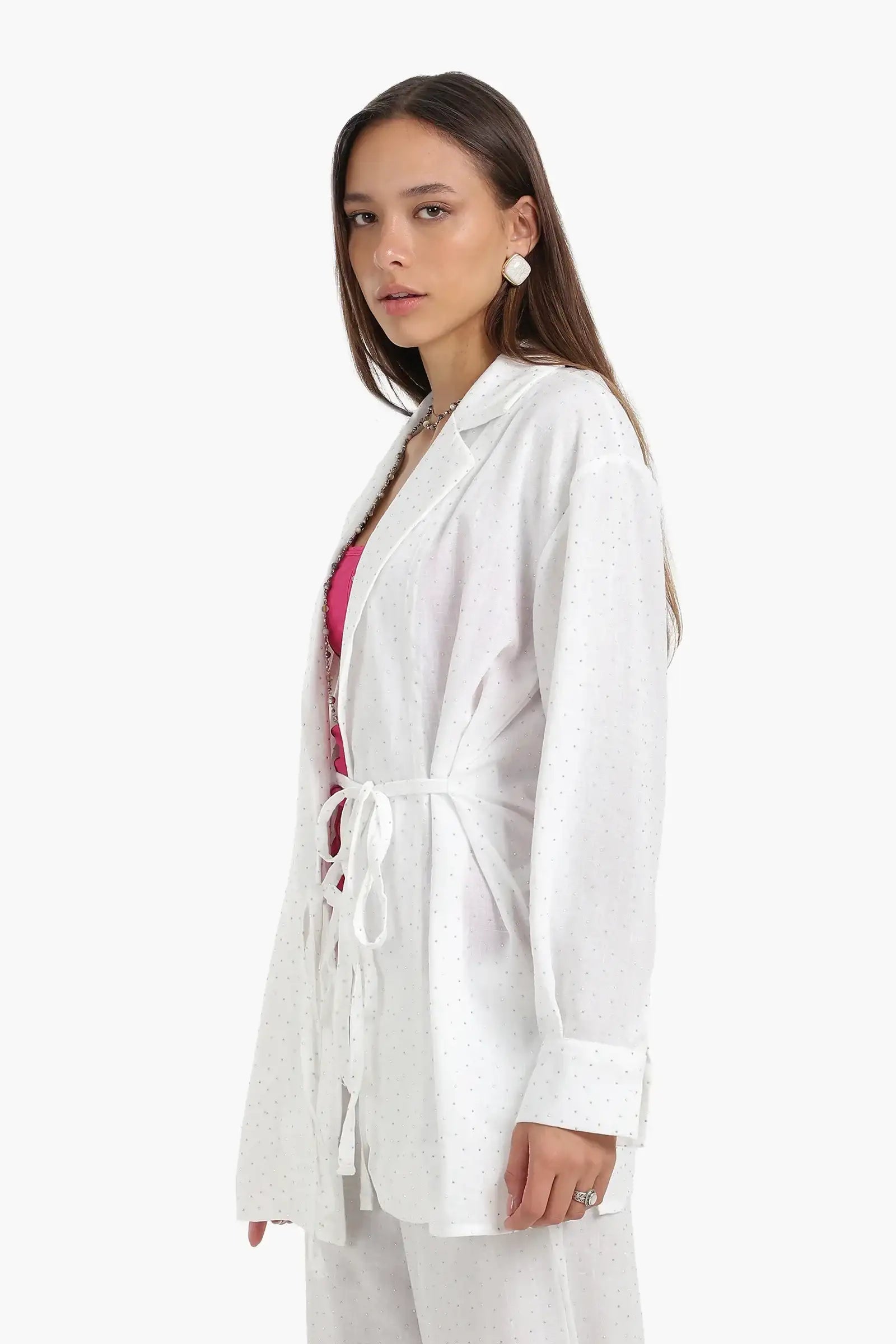 Flowy Wrap Cardigan Top
