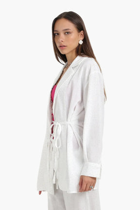 Flowy Wrap Cardigan Top