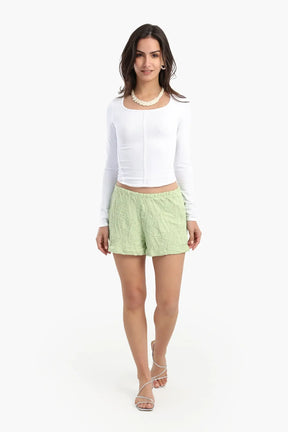 Square Neck Corset Top