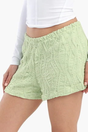 Ribbed Beach Shorts