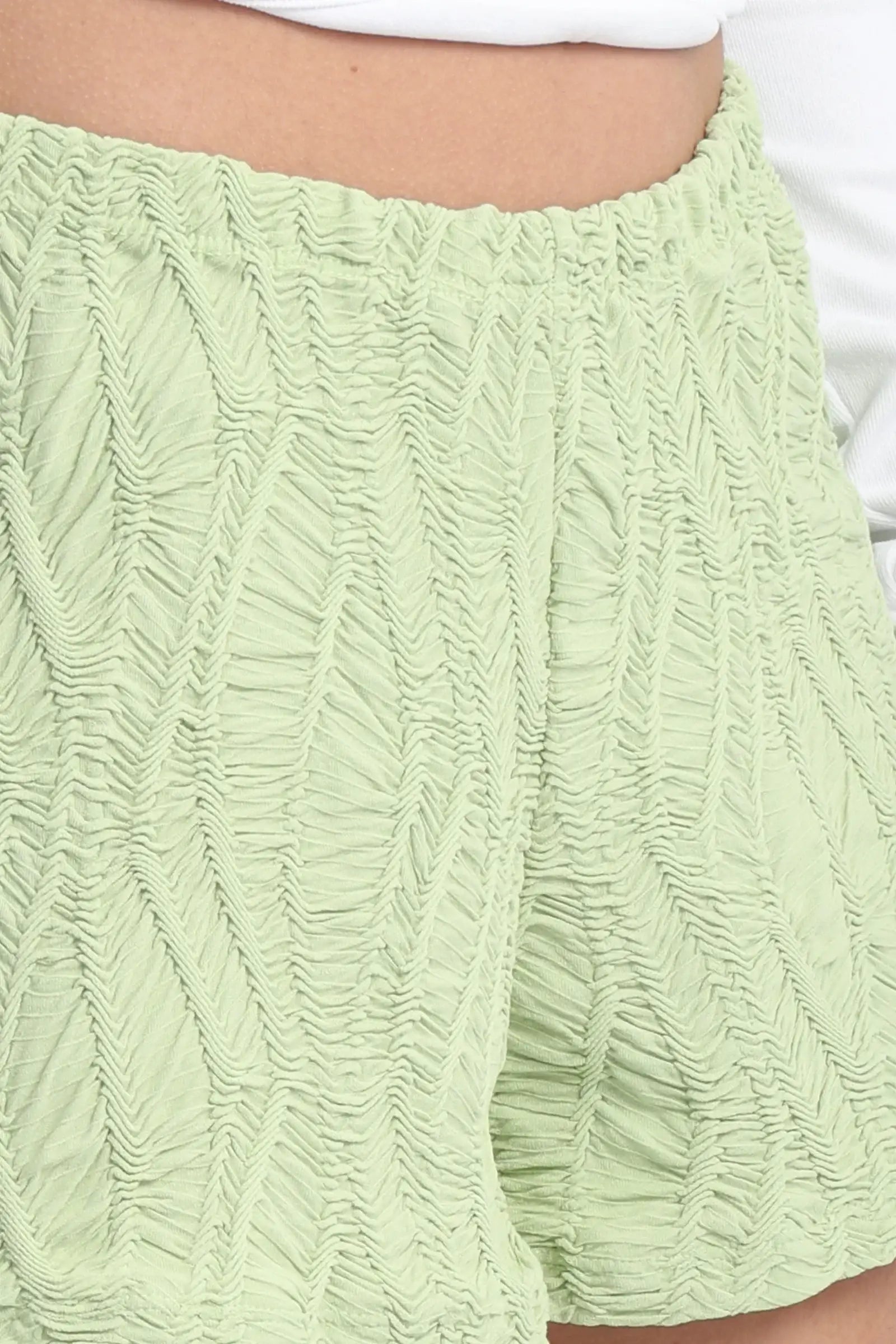 Ribbed Beach Shorts