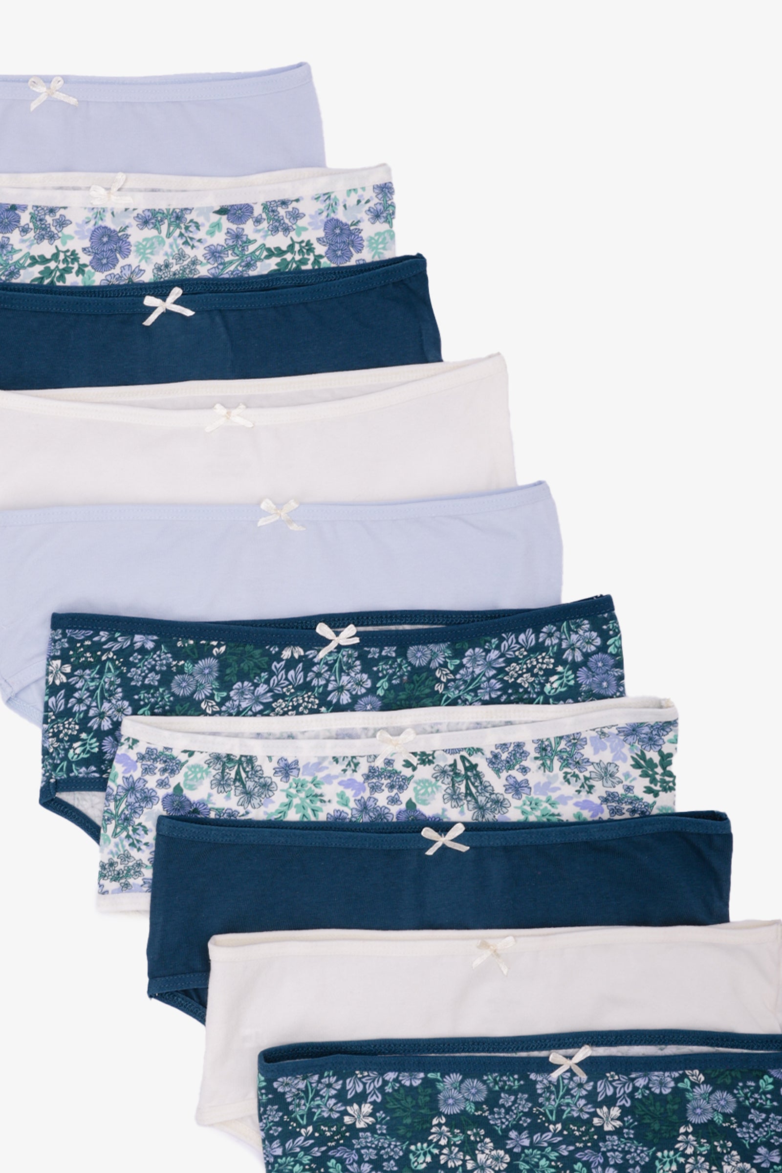 Pack of 10 Colored Brief Panties