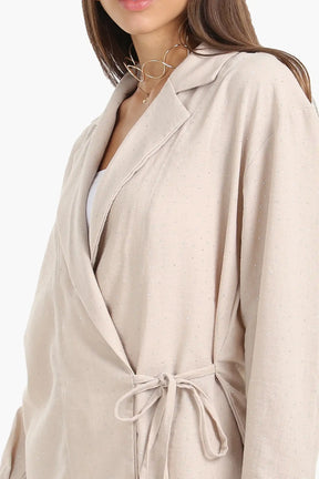 Flowy Wrap Cardigan Top