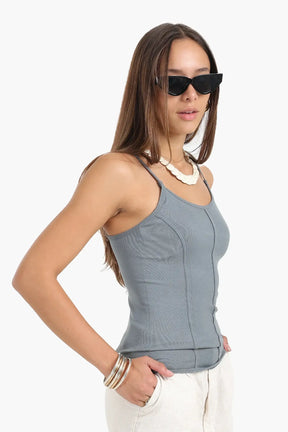 Seamless Microfiber Corset Top