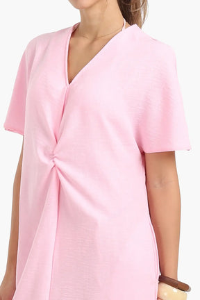 Dress with Fringes Detail
