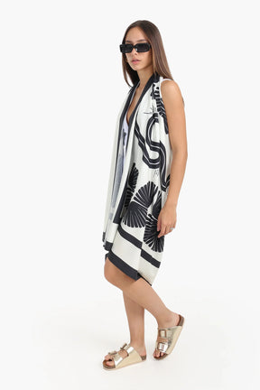 سارونج بطبعة للشاطئ