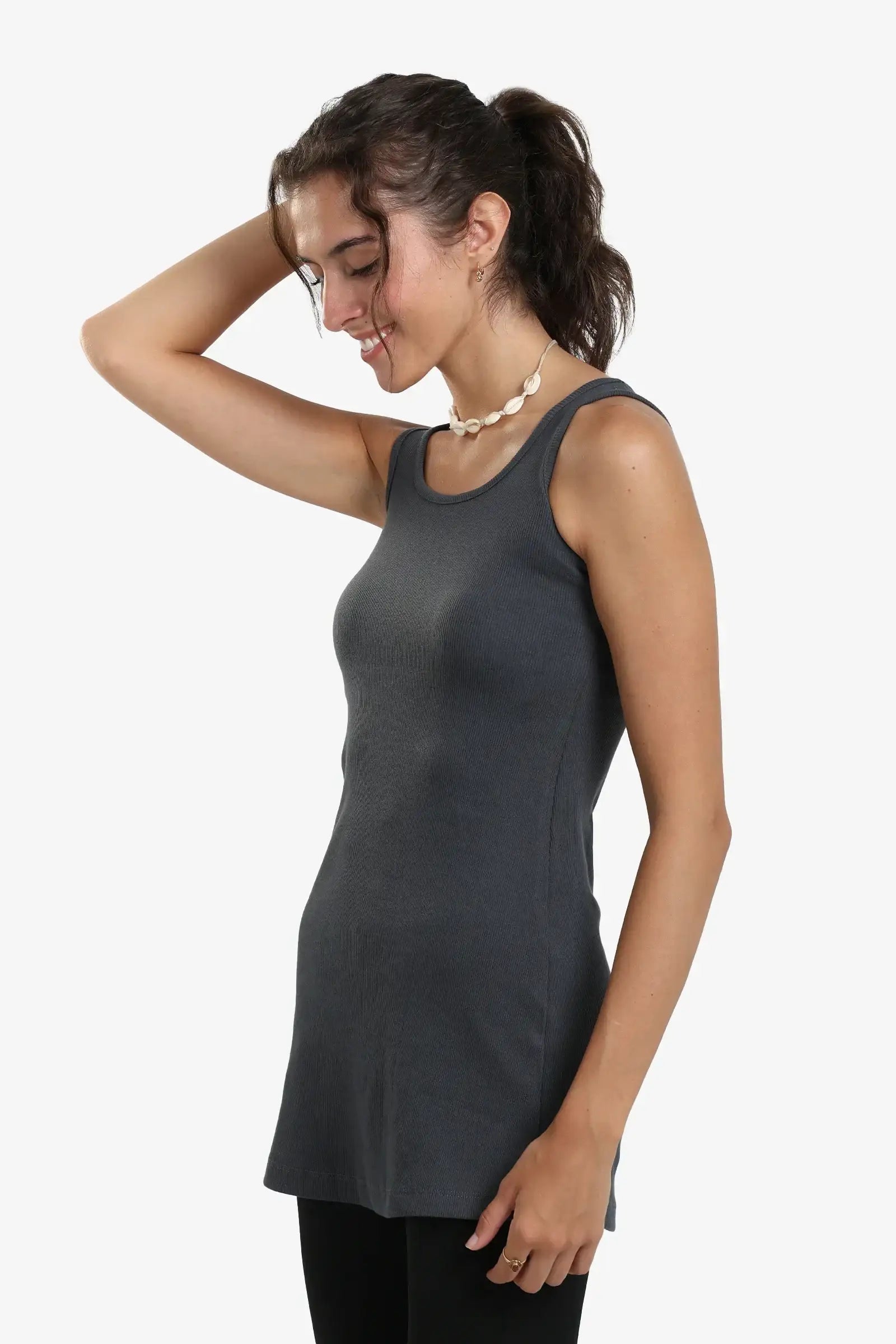 Long Slim Fit Top