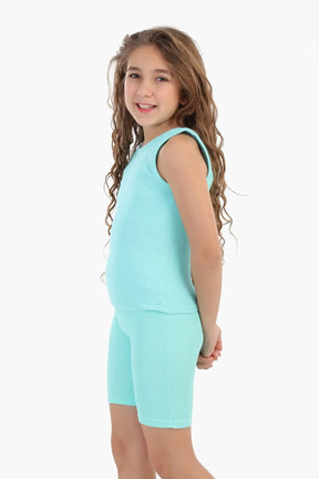 Girly Ribbed Cycling Shorts