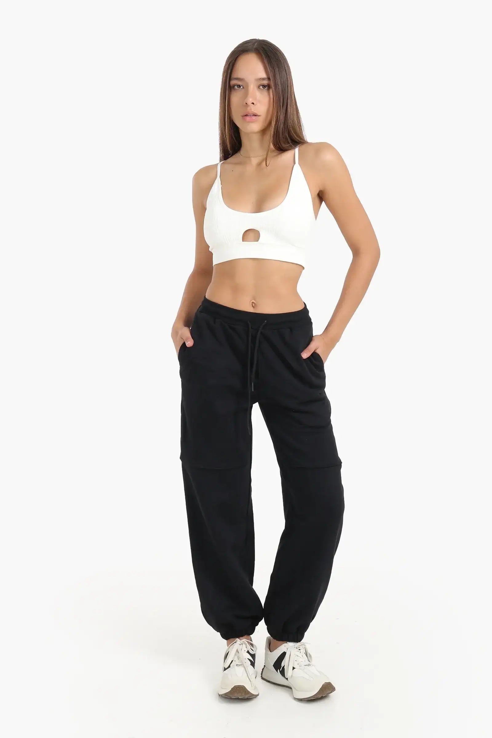 Soft Bra with Keyhole Design