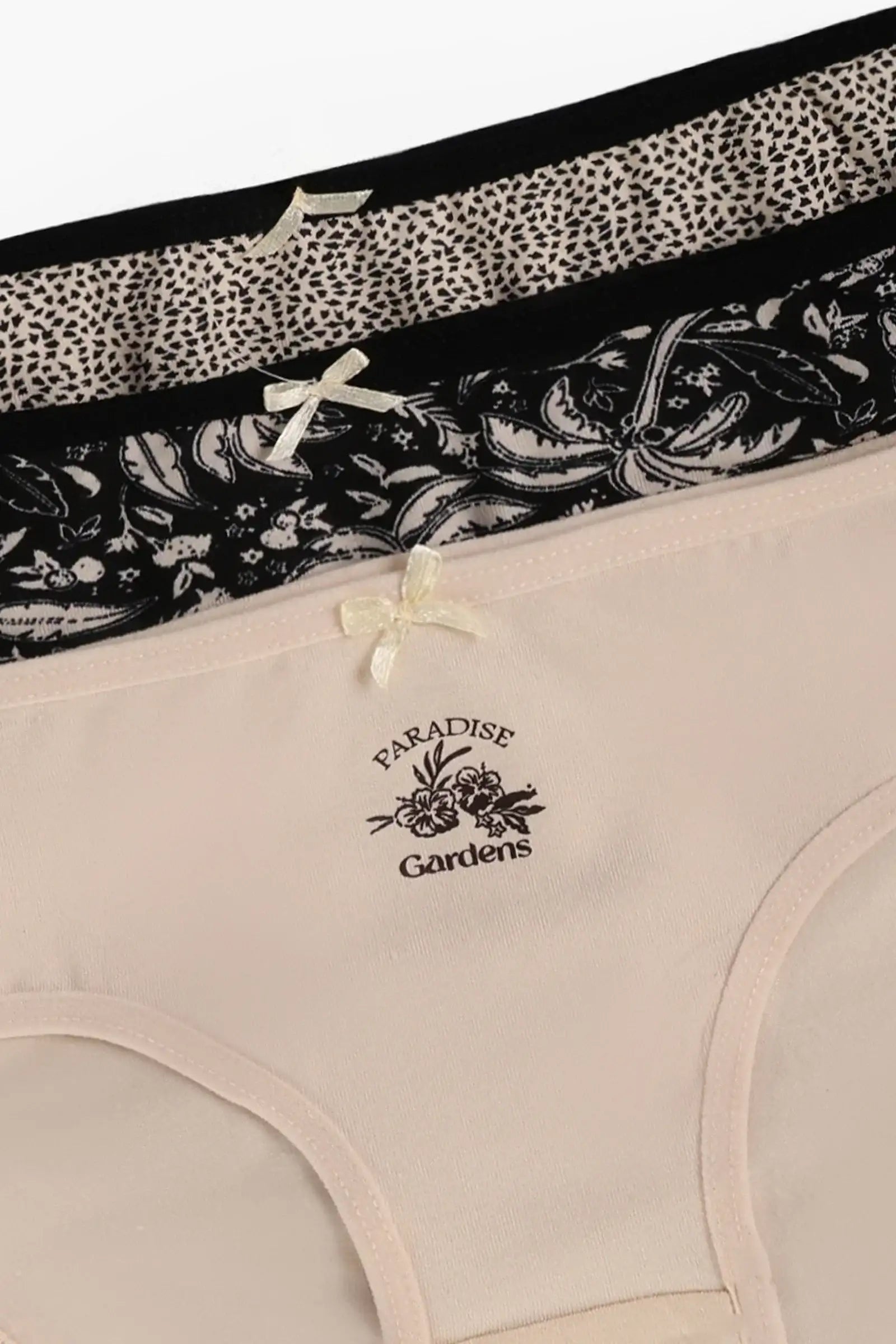 Pack of 3 Colored Bikini Panties