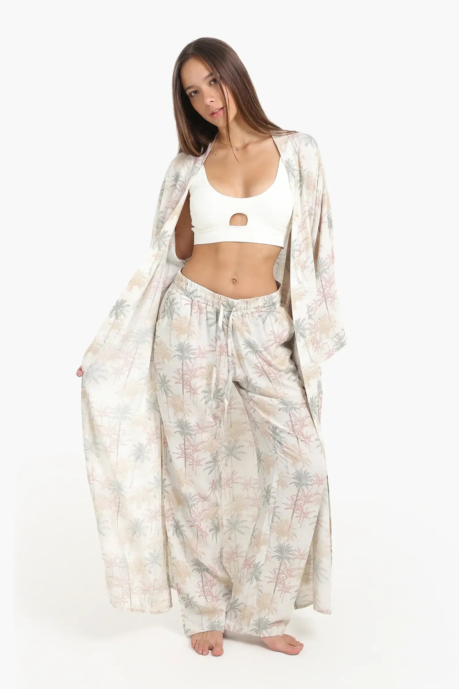 Palm Printed Pyjama Pants