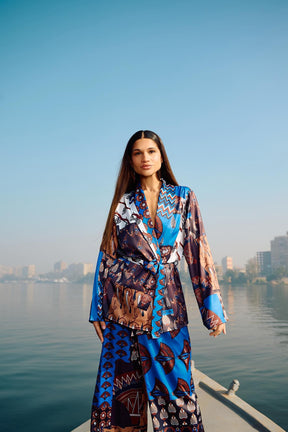 Belted Flowy Kimono