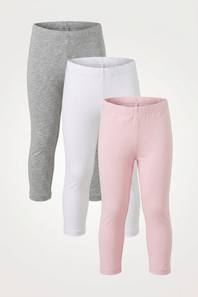 Pack of 3 Girly Long Leggings