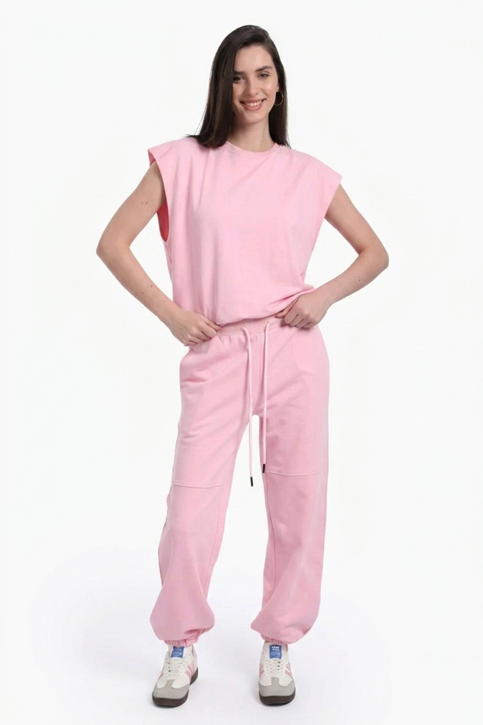 Open-Back Lounge Sweatshirt