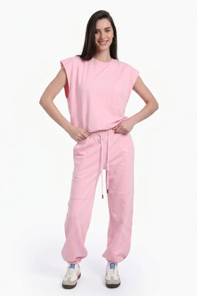 Open-Back Lounge Sweatshirt