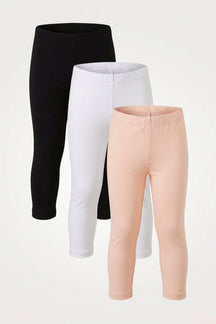 Pack of 3 Girly Long Leggings