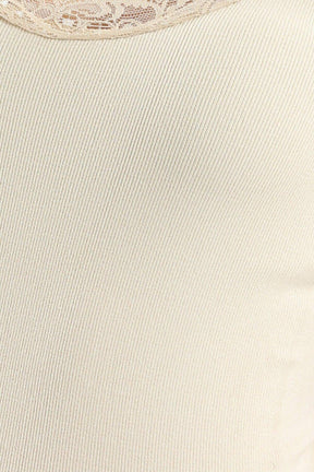 Plunge Round Neck Top - Carina - كارينا