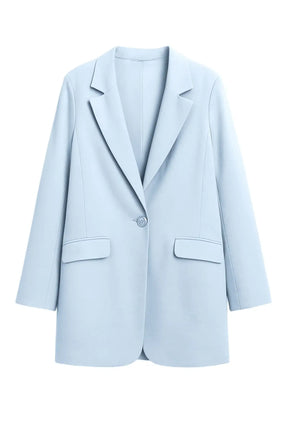 Chic Notch Collar Blazer