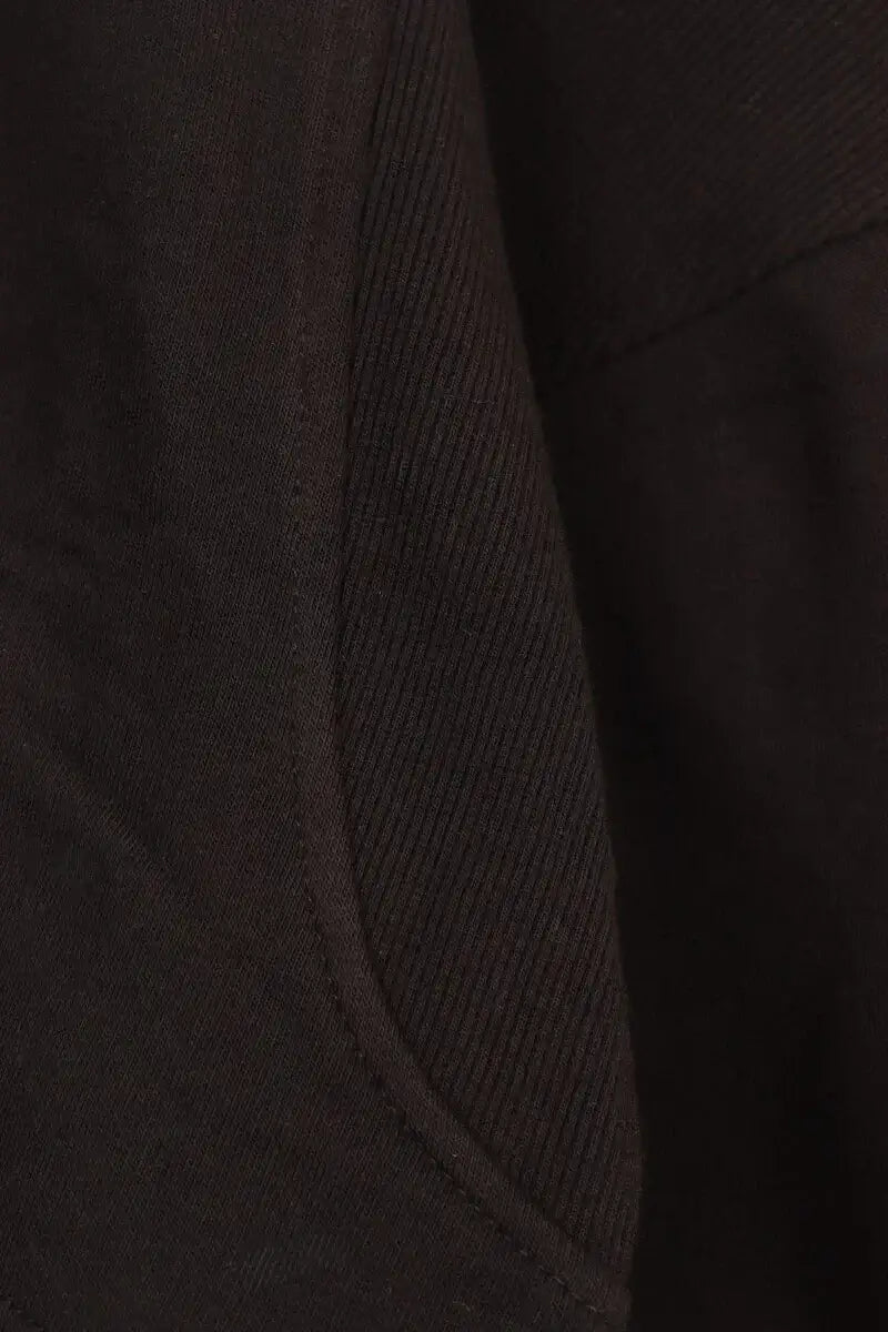 Cropped Cotton Sweatshirt
